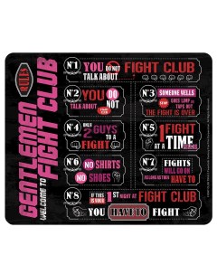 Коврик для мыши Fight Club Mousepad Fight Club Rules ABYACC307 Abystyle