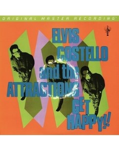 Elvis Costello Get Happy 180g Limited Edition 45 RPM Printed in USA Mobile fidelity sound lab (mfsl)