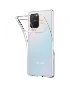 TPU чехол Clear Case для Samsung Galaxy A91 S10 Lite Прозрачный Epik