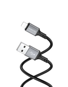 Кабель USB USB A Lightning BX83 1 м черный Borofone