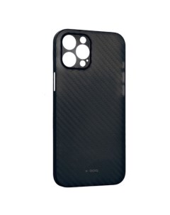 Чехол для iPhone 12 Pro Max Air Carbon черный K-doo
