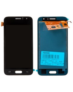 Дисплей в сборе с тачскрином для Samsung Galaxy J1 черный 2016 TFT с регулировкой яркости Rocknparts