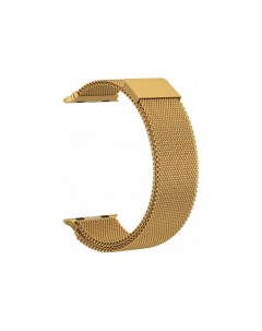 Ремешок сетчатый на магните для Apple Watch 44мм золото M-line