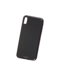 Чехол Glass Case Black для Apple iPhone XS Max Hardiz