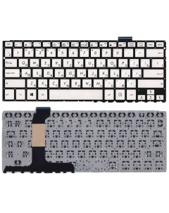Клавиатура для ноутбука Asus UX360CA серебристая Оем