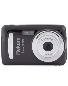 Фотоаппарат цифровой компактный iLook S740i Black Rekam