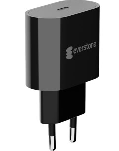 Зарядное устройство сетевое еV AC USBC10 2A черный Everstone