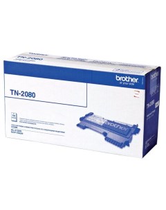 Картридж для лазерного принтера TN 2080 черный оригинал Brother