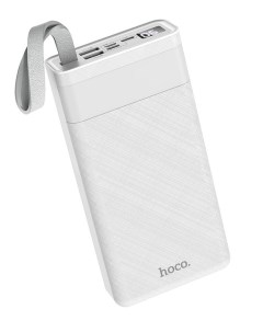 Внешний аккумулятор Power Bank J73 30000mAh White Hoco