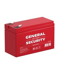 Аккумулятор для ИБП GS7 2 12 7 2 А ч 12 В GS7 2 12GENERALSECURITY General security