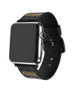 Ремешок Apple Watch 38 mm Кожа черный Awei