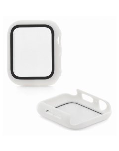 Защитное стекло для Apple Watch 40mm Shield White с бампером Skinarma