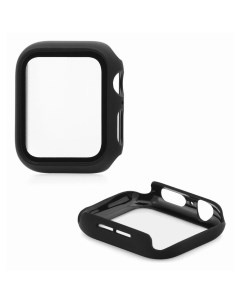 Защитное стекло для Apple Watch 40mm Shield Black с бампером Skinarma