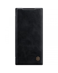 Кожаный чехол книжка Qin Series для Samsung Galaxy Note 20 Ultra Черный Nillkin