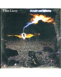 Thin Lizzy Thunder And Lightning 180g Ltd Edition Colored Vinyl Back on black (lp)