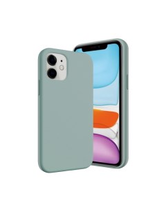 Чехол Skin для iPhone 12 Mini 5 4 Материал силикон Цвет голубой Switcheasy