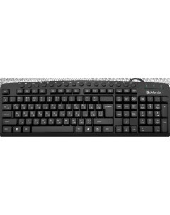 Проводная клавиатура Focus HB 470 Black 45470 Defender