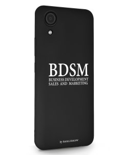 Чехол для Samsung Galaxy A03 Core BDSM черный Borzo.moscow