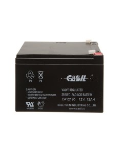 Свинцово кислотный аккумулятор CA12120 12В 12Ач Casil