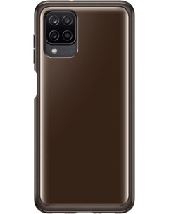 Чехол Soft Clear Cover для Galaxy A12 Black EF QA125TBEGRU Samsung
