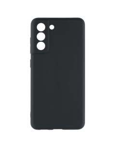 Чехол Soft для Samsung S21FE черный матовый с защитой камеры Mobileocean