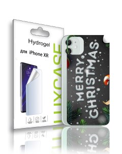 Гидрогелевая пленка на iPhone XR С рисунком Рождество 87906 Luxcase