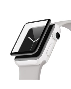 Защитное стекло пленка для Apple Watch Series 2 3 42 мм Qvatra