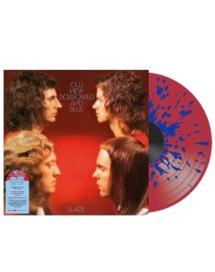 Slade Old New Borrowed And Blue Coloured Vinyl LP Bmg
