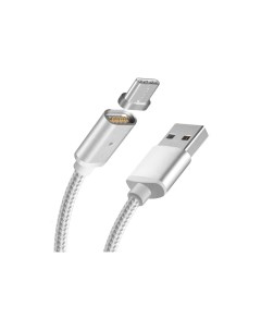 Кабель PL1155 USB USB Type C 2 1А 1 м серебристый Pro legend