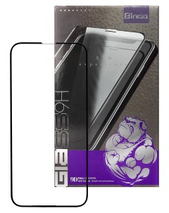 Защитное олеофобное ударопрочное стекло 9H 9D для iPhone 14 Pro Bingo