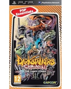 Игра Darkstalkers Chronicle The Chaos Tower Essentials PSP Медиа