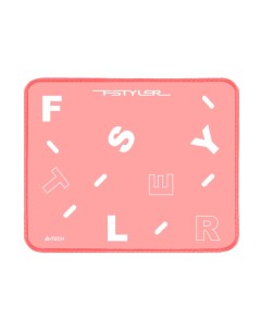 Коврик для мыши FStyler FP25 Rose White A4tech