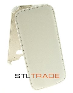 Чехол книжка light для HTC ONE 2 M8 белый Stl.