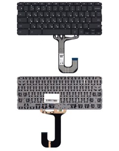 Клавиатура для ноутбука HP Chromebook 11A NA черная Оем