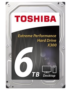 Жесткий диск X300 6ТБ HDWE160UZSVA Toshiba