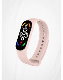 Ремешок для Mi Band 6 7 розовый Xiaomi