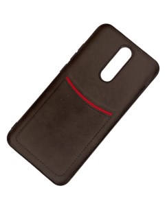 Чехол с кармашком для Xiaomi Redmi 8 8A черный Ilevel