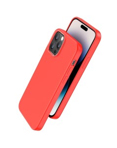 Чехол накладка Pure для iPhone 14 Pro Max красная Hoco