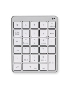 Беспроводная клавиатура серебристый 1292 Miabi