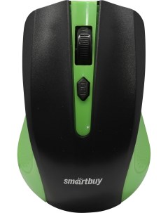 Беспроводная мышь ONE 352 Black Green Smartbuy