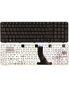 Клавиатура для ноутбука HP G70 Compaq Presario CQ70 черная Оем