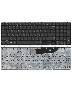 Клавиатура для ноутбука Samsung NP350E7C 355E7C черная рамка черная Оем