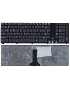 Клавиатура для ноутбука Asus K93 черная с рамкой Оем