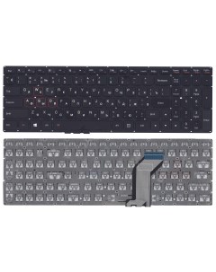 Клавиатура для ноутбука Lenovo IdeaPad Y700 Y700 15ISK черная без подсветки Оем