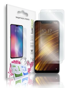 Защитное стекло для Xiaomi Pocophone F1 без рамки Комплект 2 шт 83095 Luxcase