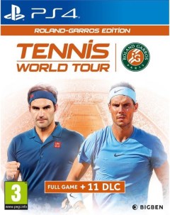Игра Tennis World Tour Roland Garros Edition Русская Версия PS4 Bigben interactive
