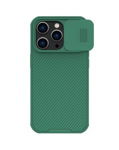 Чехол CamShield Pro Case для iPhone 14 Pro с защитой камеры зеленый Nillkin