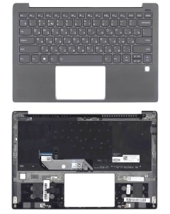 Клавиатура для ноутбука Lenovo Yoga 730 13IKB черная с подсветкой Оем