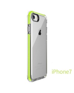 Чехол Guard Series для Apple iPhone 8 7 прозрачный зелёный Rock
