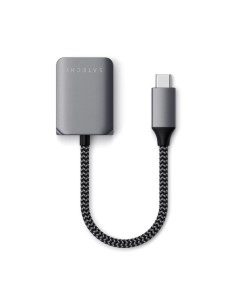 Адаптер USB C to Audio PD Charger Adapter Space Grey Satechi